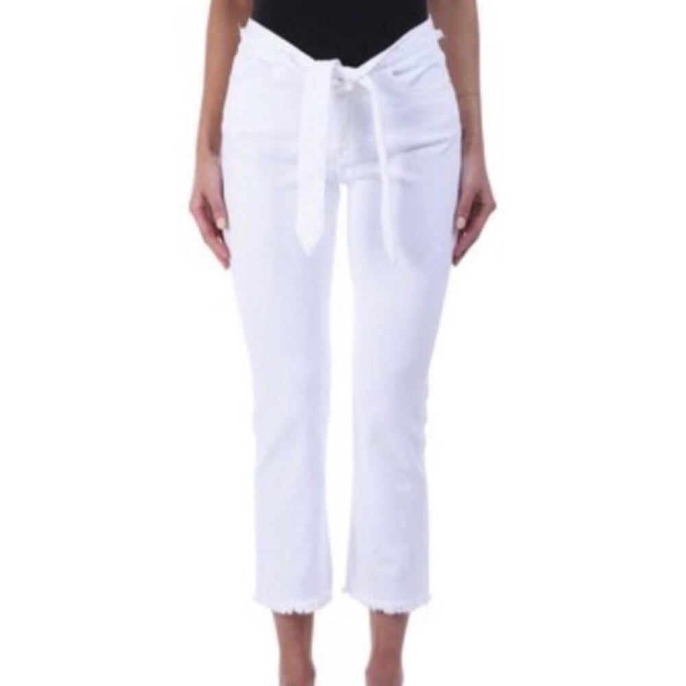 NWT Frame Denim Le High Straight White Jeans 30